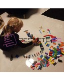 Дървено домино 360 части с торбичка